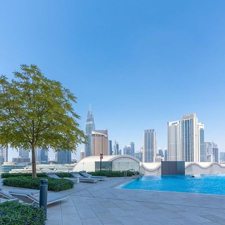 Lux Apt-Burj View Opp. Dxb Mall 두바이 외부 사진