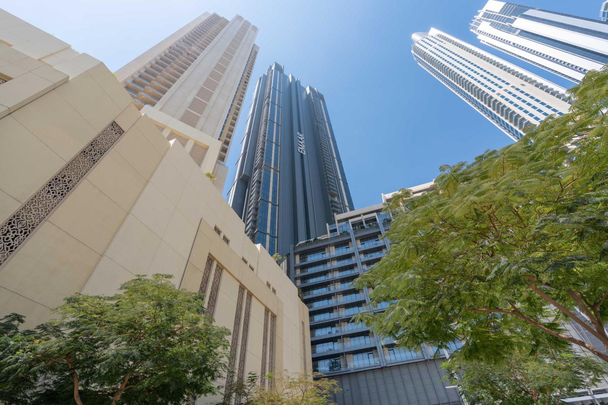 Lux Apt-Burj View Opp. Dxb Mall 두바이 외부 사진