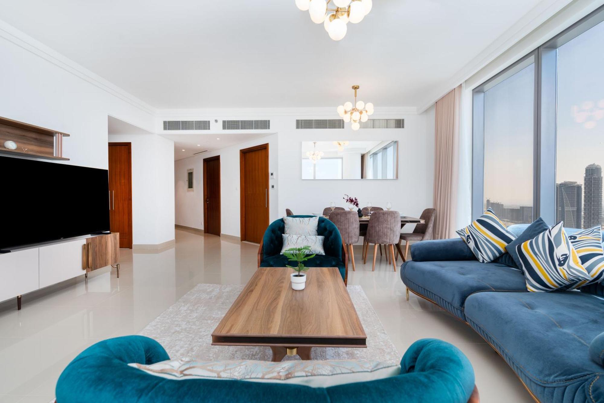 Lux Apt-Burj View Opp. Dxb Mall 두바이 외부 사진
