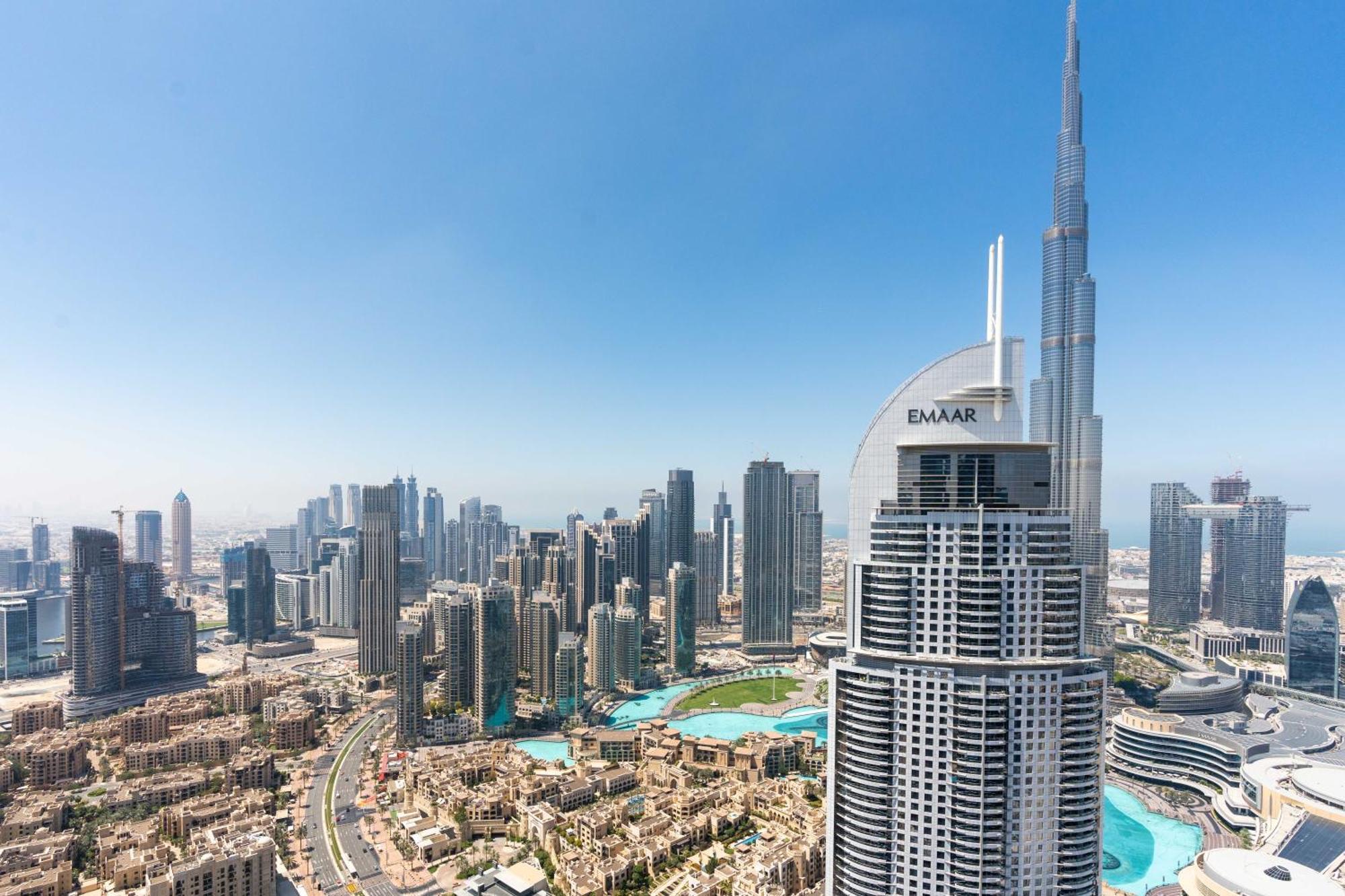 Lux Apt-Burj View Opp. Dxb Mall 두바이 외부 사진
