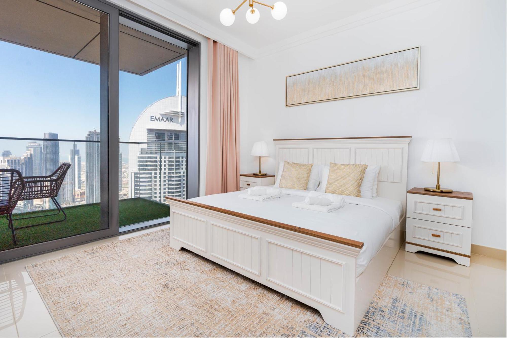Lux Apt-Burj View Opp. Dxb Mall 두바이 외부 사진