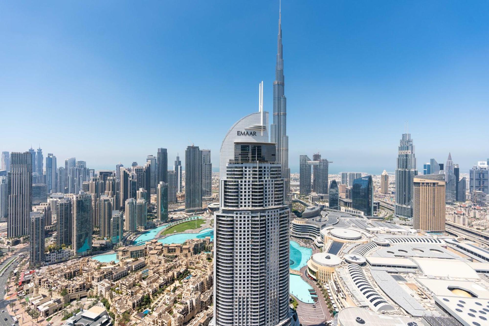 Lux Apt-Burj View Opp. Dxb Mall 두바이 외부 사진