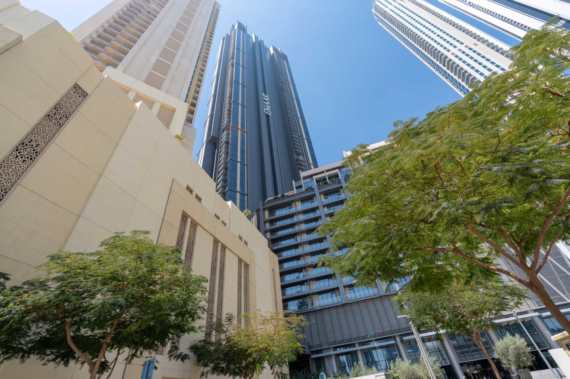 Lux Apt-Burj View Opp. Dxb Mall 두바이 외부 사진